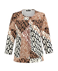 Dames longsleeve bruin