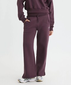 Soft Sweat Wide trainingsbroek paars