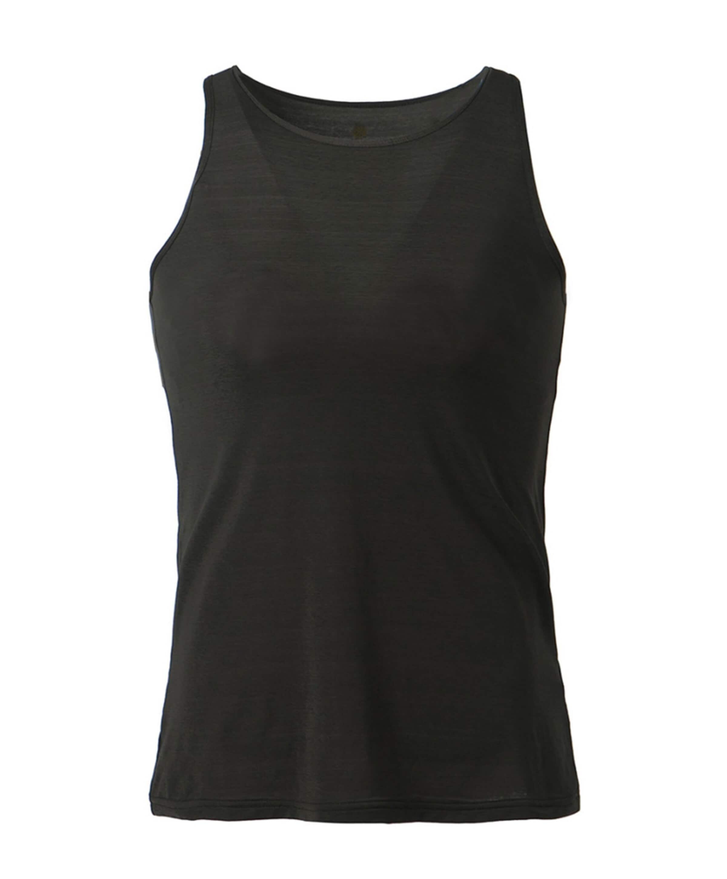 Dames singlet zwart