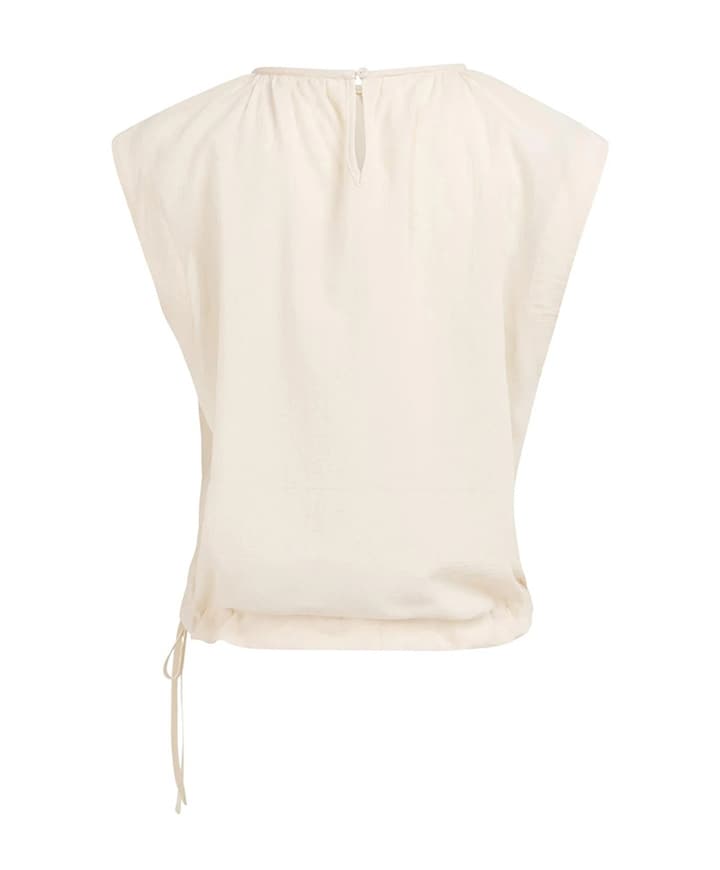 Dames top ecru
