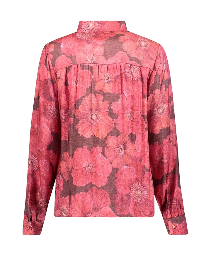 Dames blouse rood