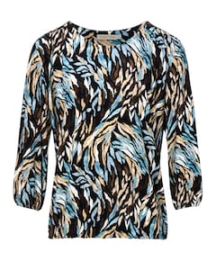 Dames longsleeve blauw