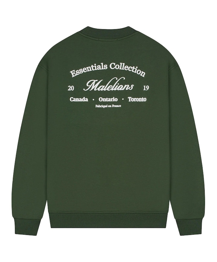Heren sweater groen