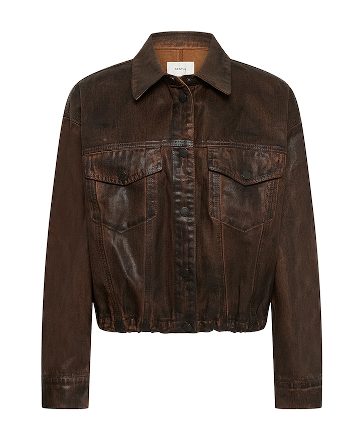 Dames spijkerjas  bruin