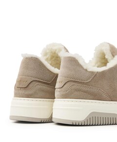Basket Court Fur (M) heren sneakers beige