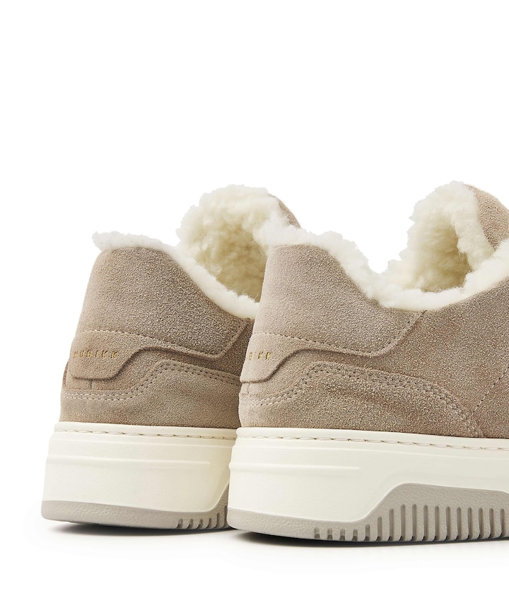 Basket Court Fur (M) heren sneakers beige