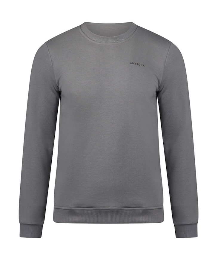 Jongens sweater grijs