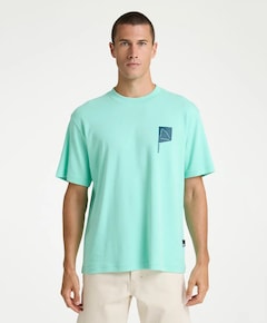 Heren T-shirt blauw