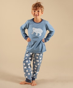 Jongens pyjamaset blauw