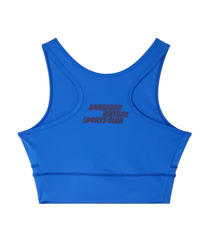Dames sport bh blauw