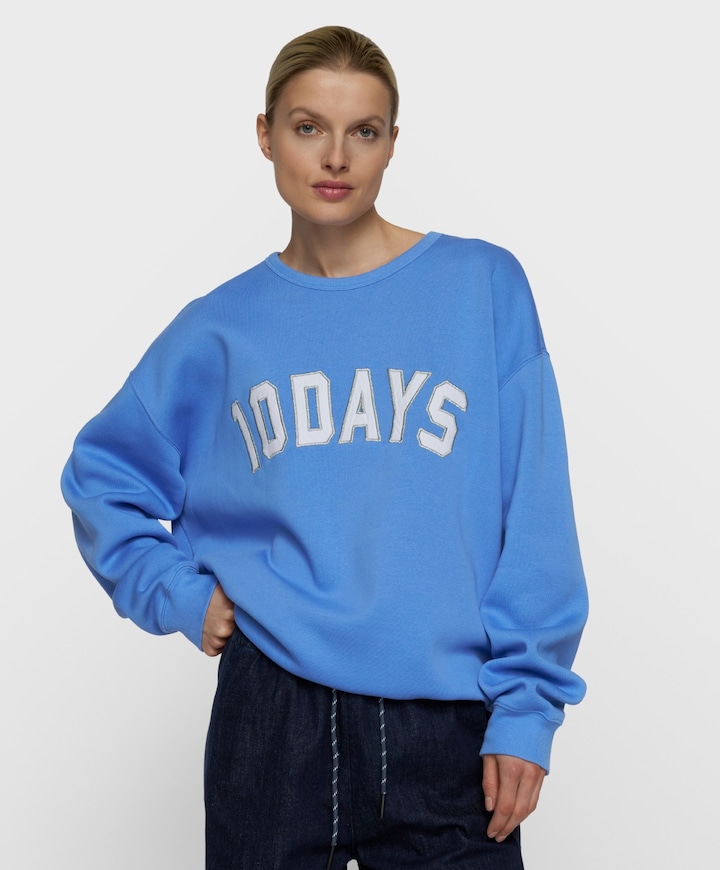 Dames sweater blauw