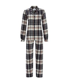 Dames pyjamaset blauw