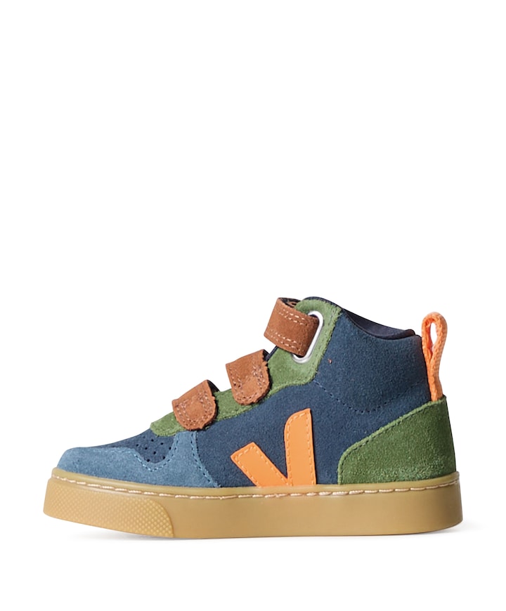 KID/JUNIOR SMALL V-10 MID jongens sneakers blauw