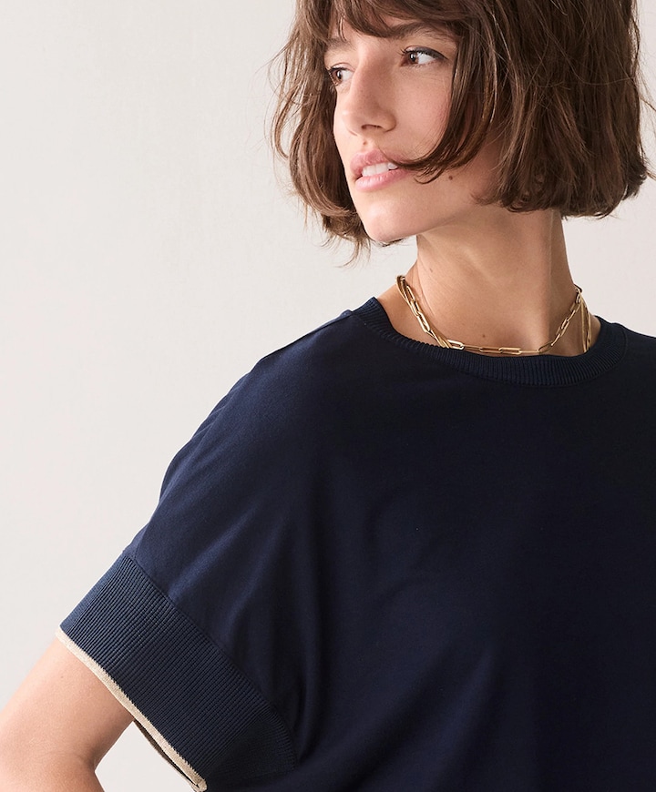 Dames T-shirt blauw