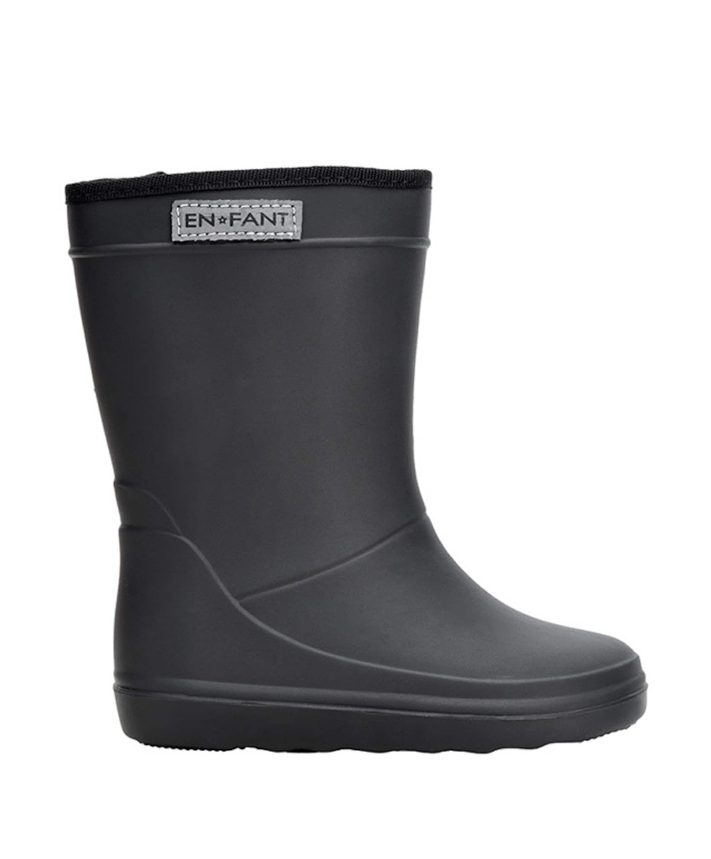 Thermo regenlaarzen zwart