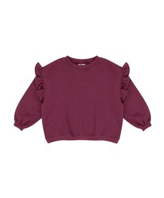 Meisjes sweater bordeaux