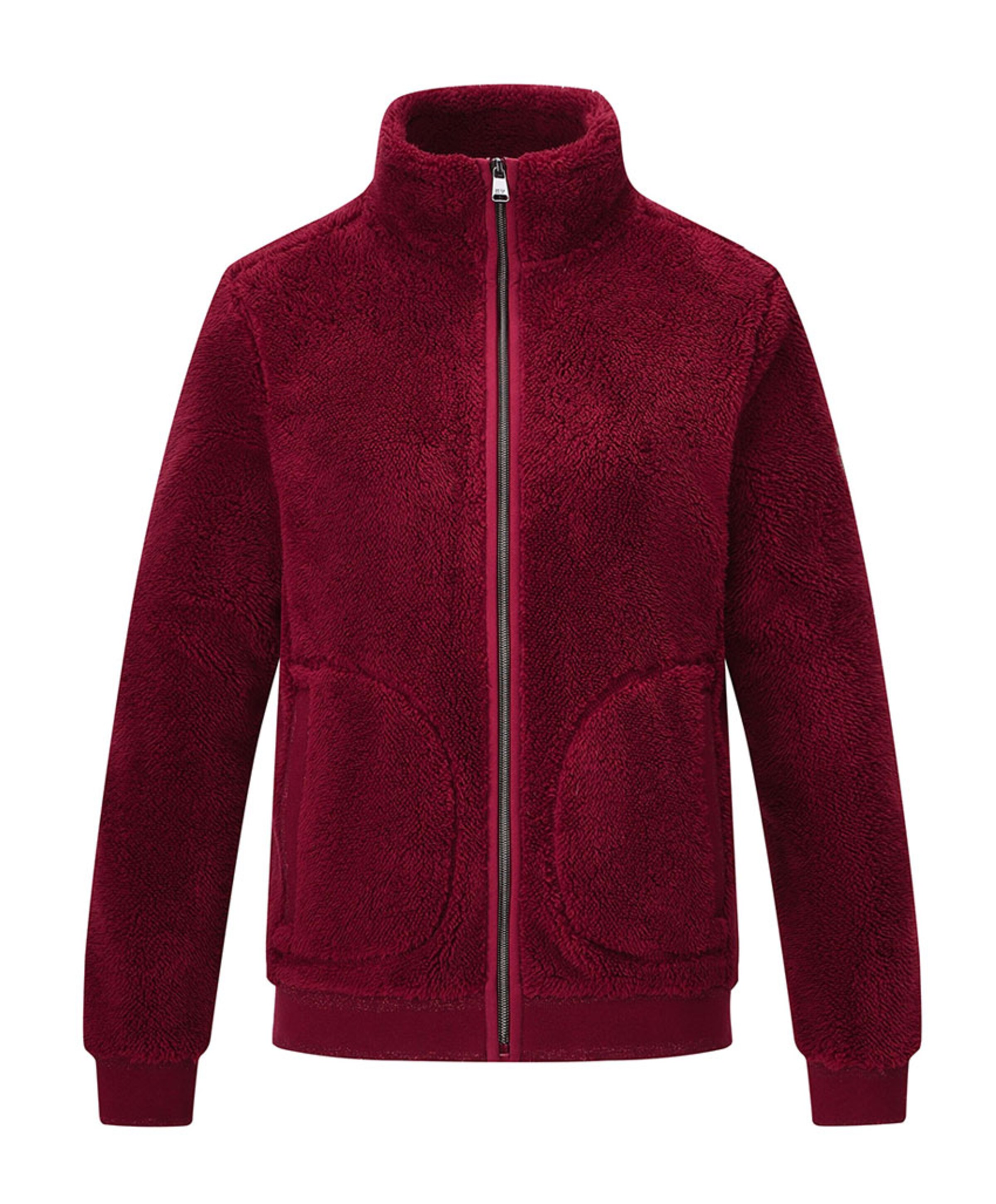 Dames vest bordeaux