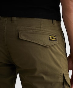 NORDROP CARGO SHORTS STRETCH TWILL heren korte broek groen