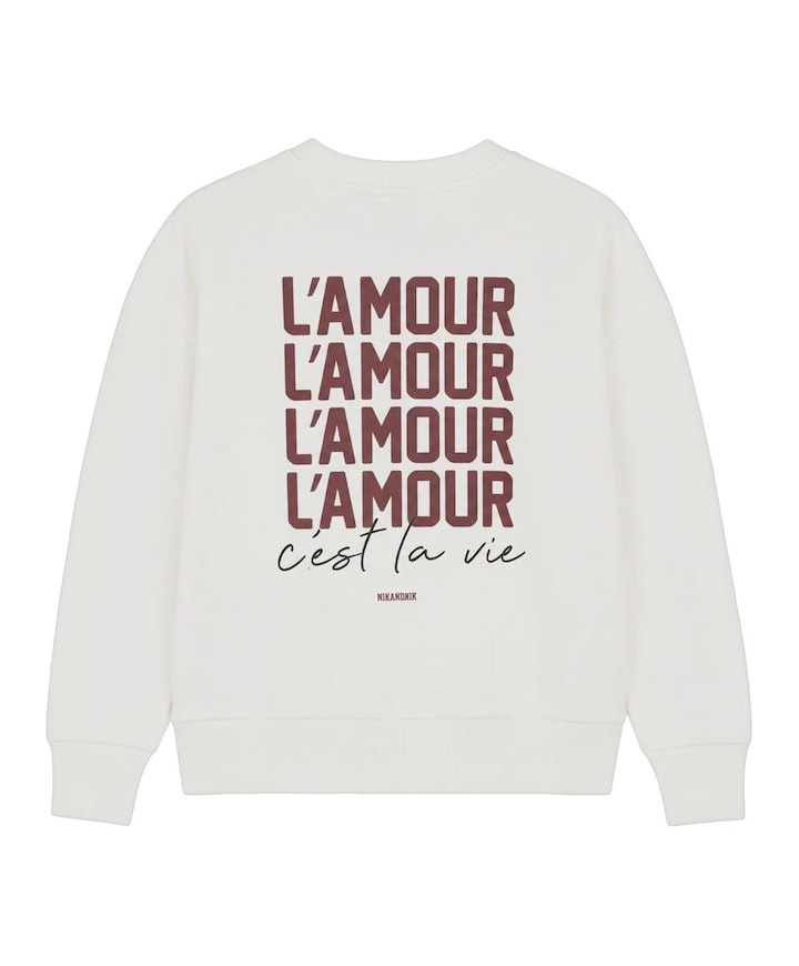Meisjes sweater ecru