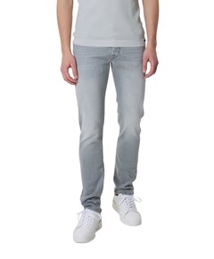Nick Slim 5 pkt heren jeans grijs