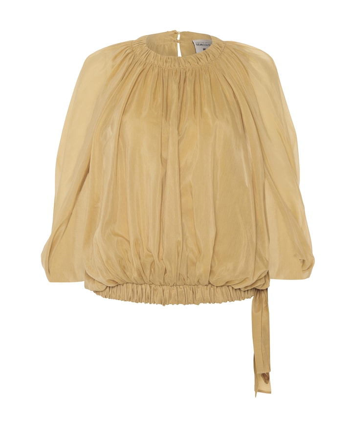 Dames blouse geel