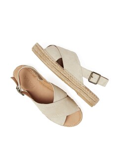 Mondi Sun dames sandalets beige