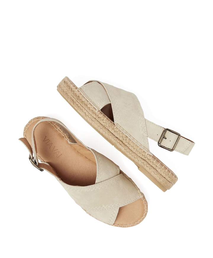 Mondi Sun dames sandalets beige