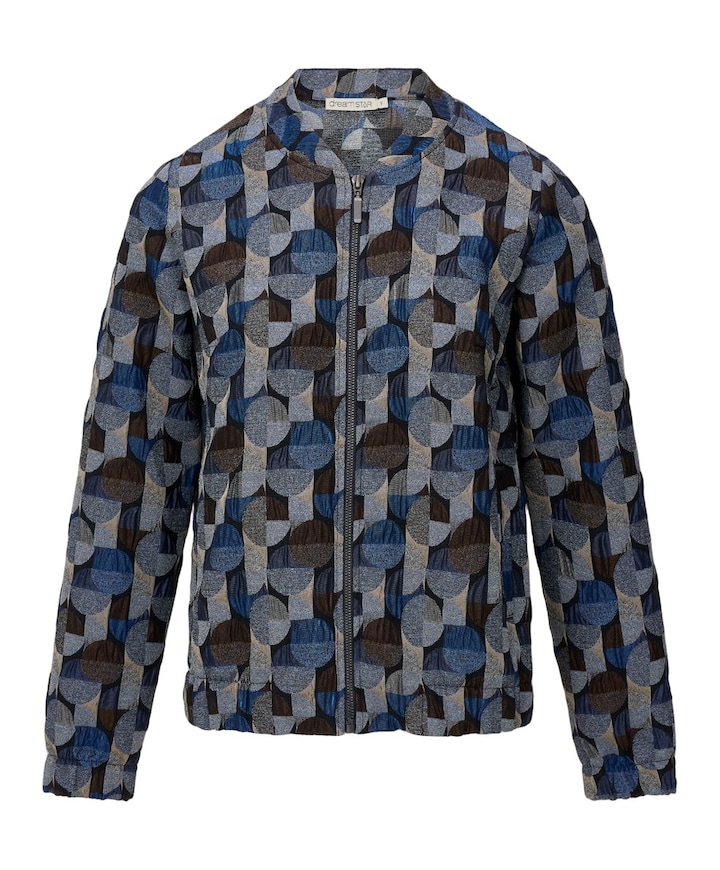 Dames jas blauw