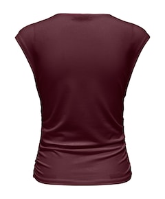 Dames top bordeaux