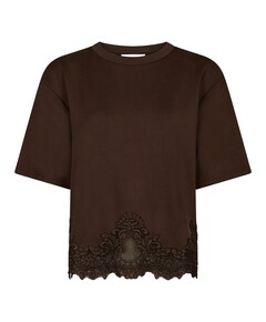 Dames T-shirt bruin