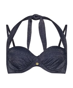 Bikinitop blauw