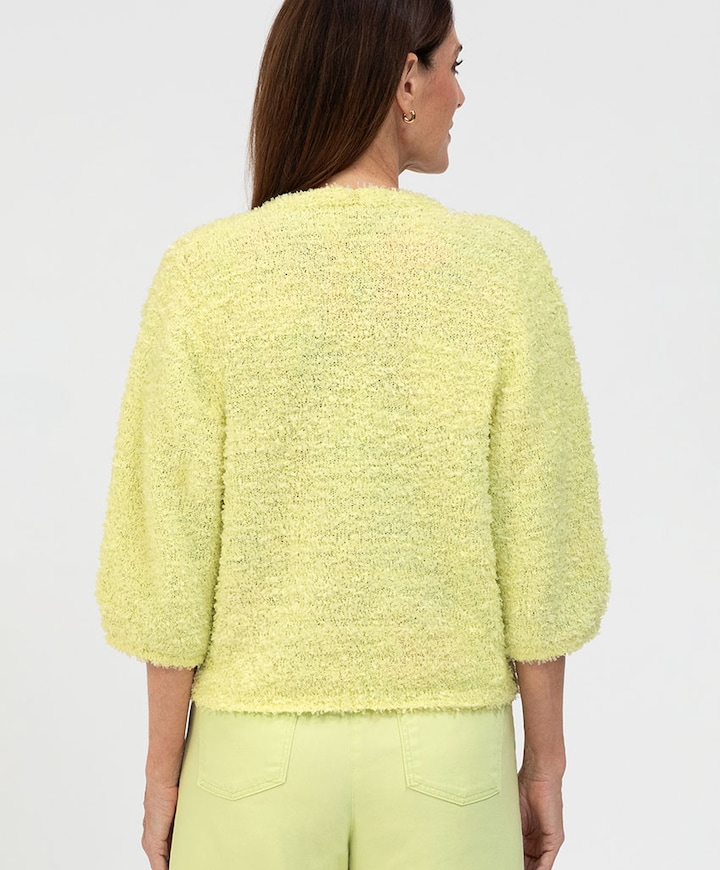 Dames vest geel