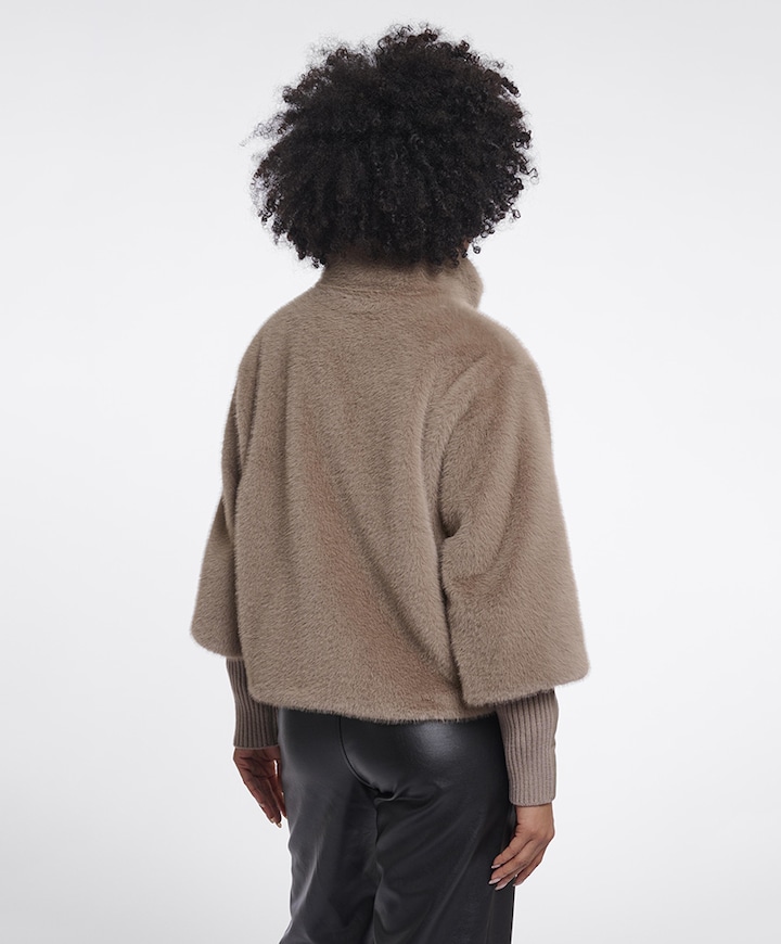 Dames jas beige