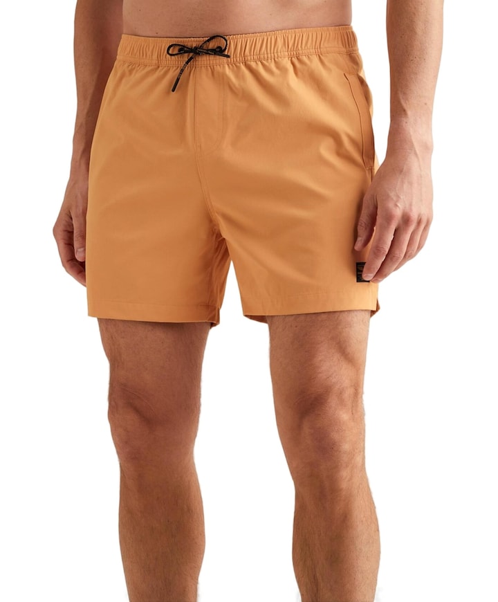 AIRFRAME SWIMSHORTS SMALL LOGO PRI heren zwembroek oranje