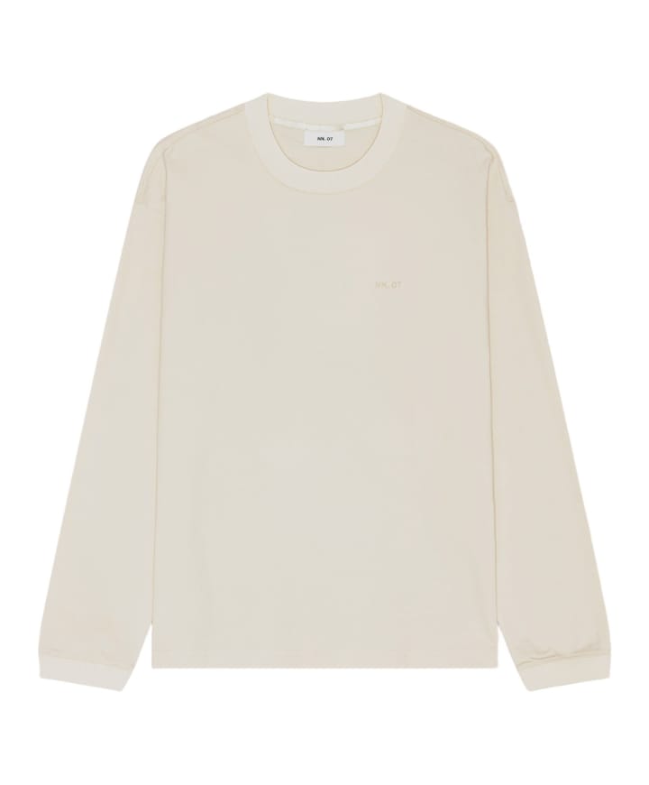 Heren polo ecru