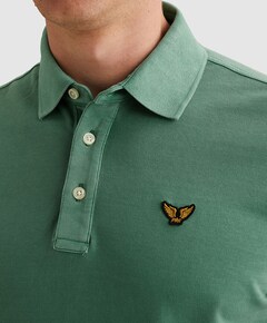 Heren polo blauw