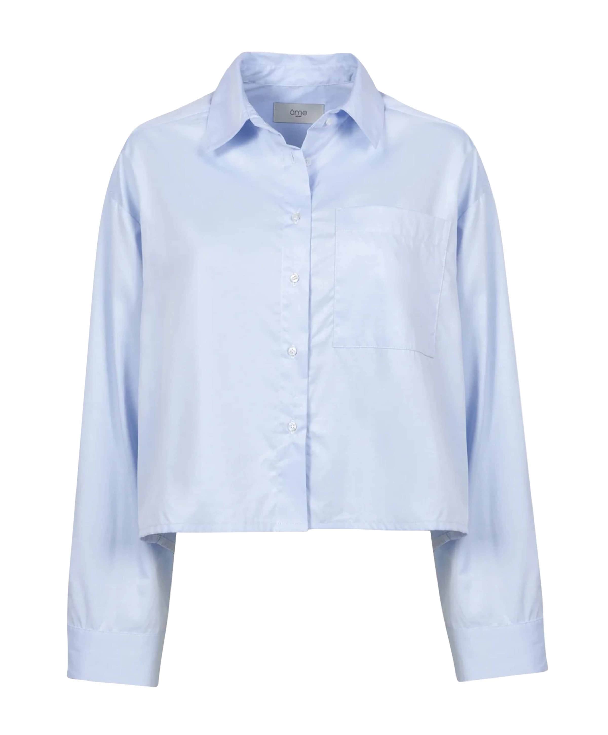 Dames blouse blauw
