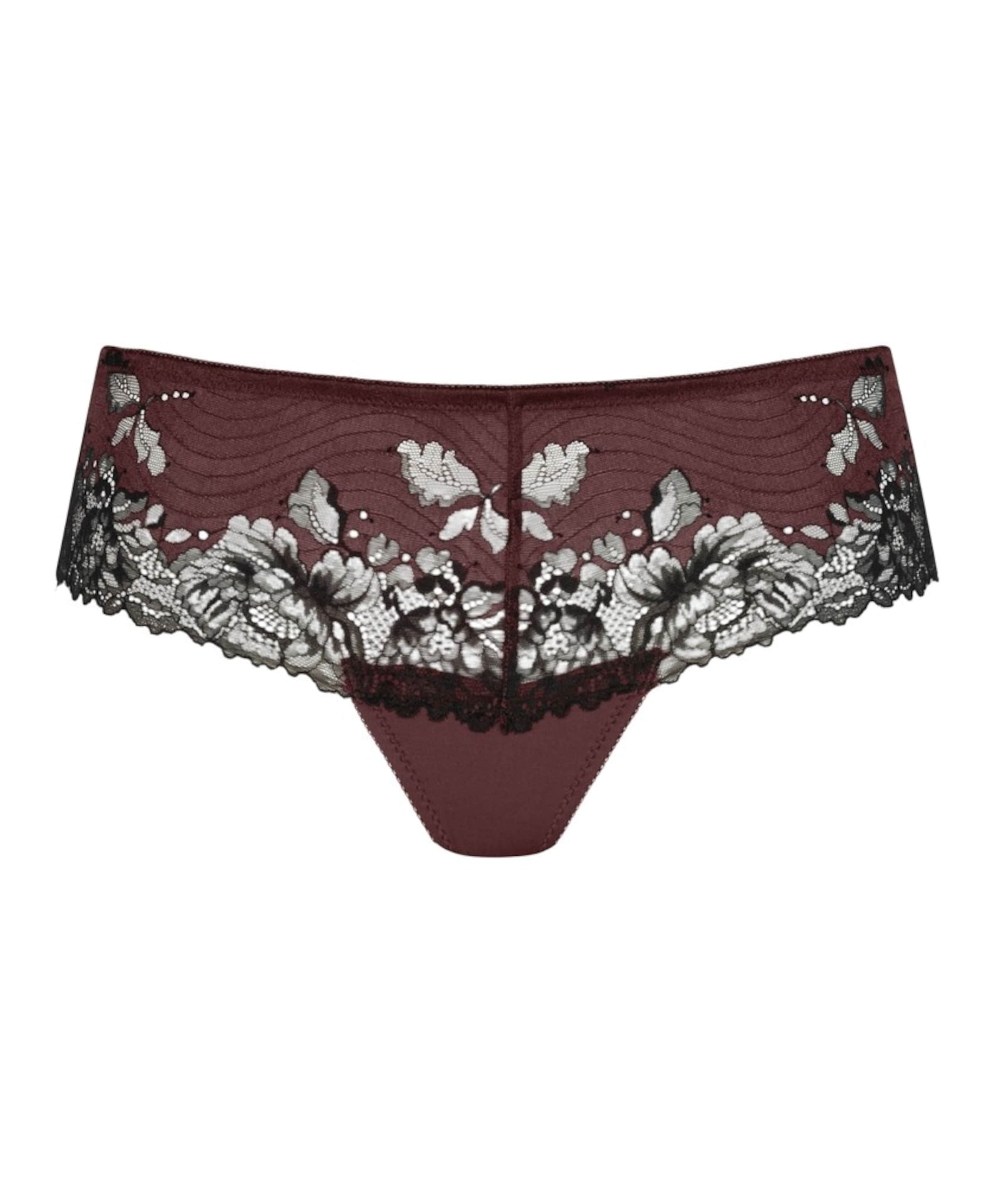 Dames shorts bordeaux