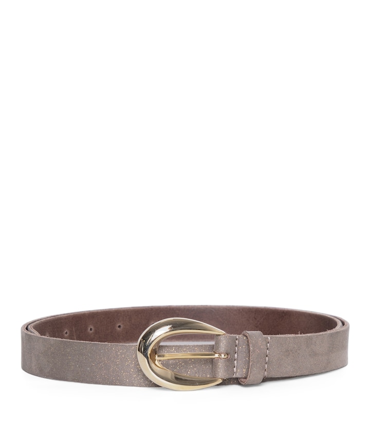 Dames riem beige