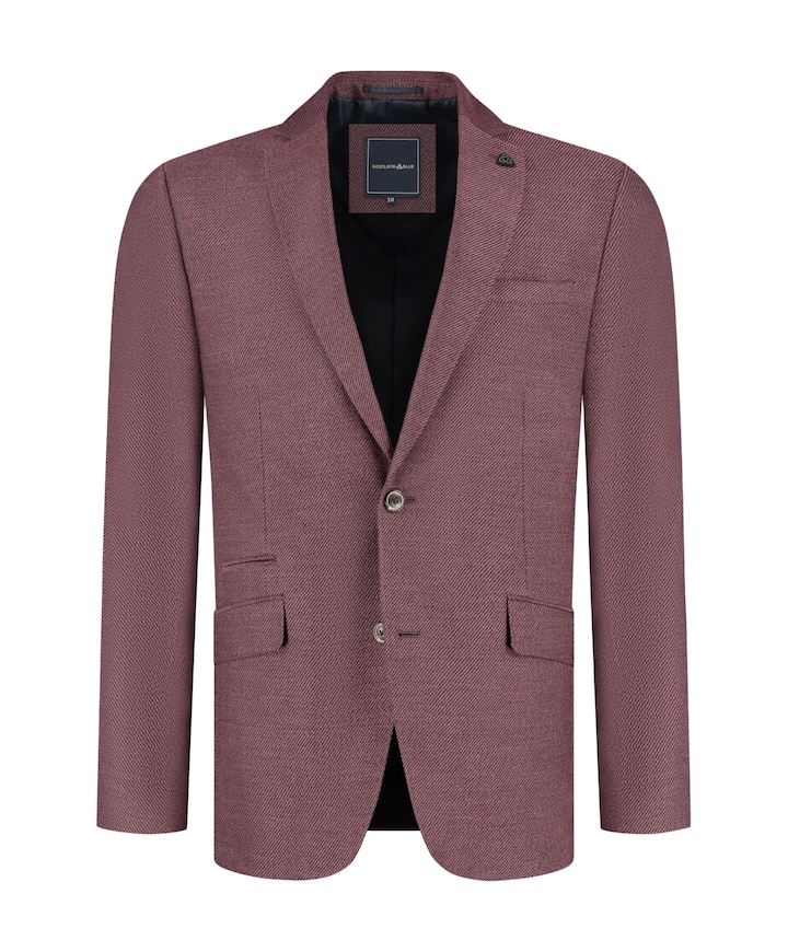 Heren colbert bordeaux