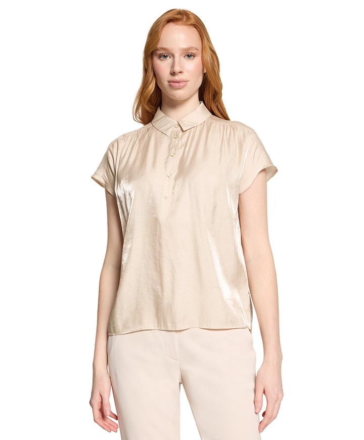 Dames blouse beige