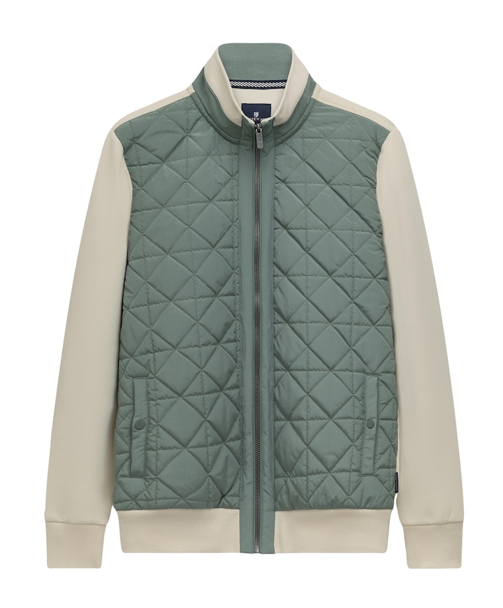 Heren vest groen