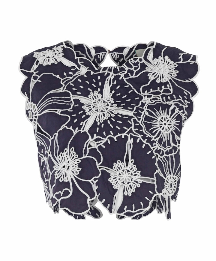 Dames top blauw