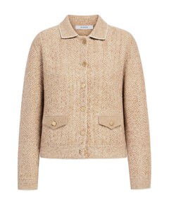Dames vest beige