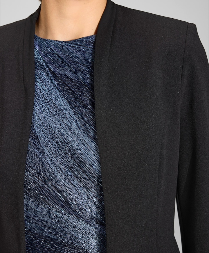 Dames blazer zwart