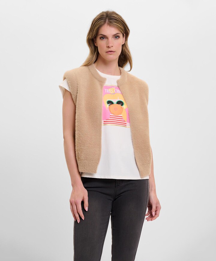 Gilet beige