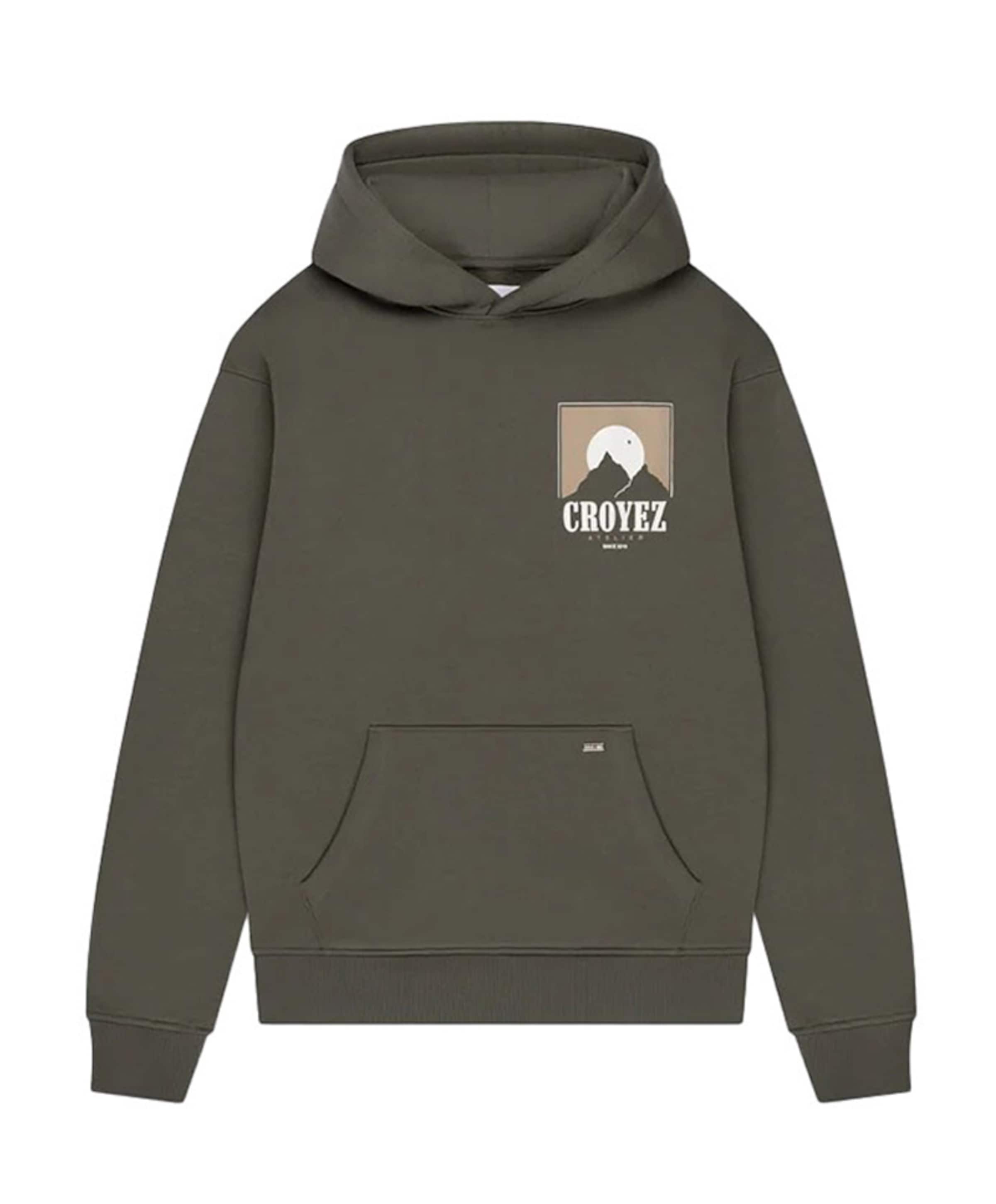 Heren hoodie groen