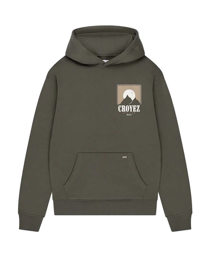 Heren hoodie groen