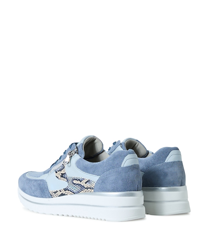 Luana dames sneakers blauw