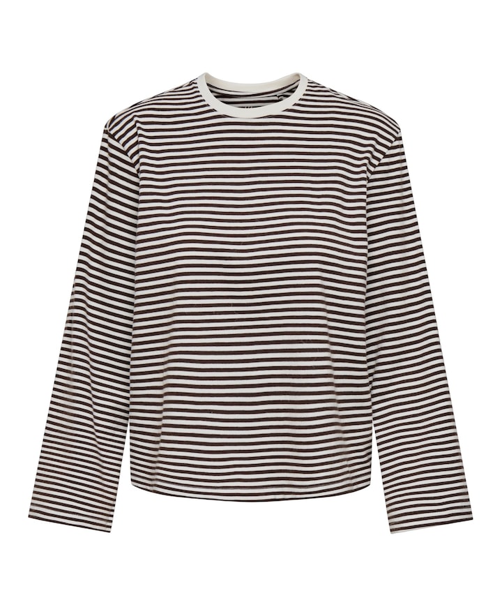 Dames longsleeve ecru